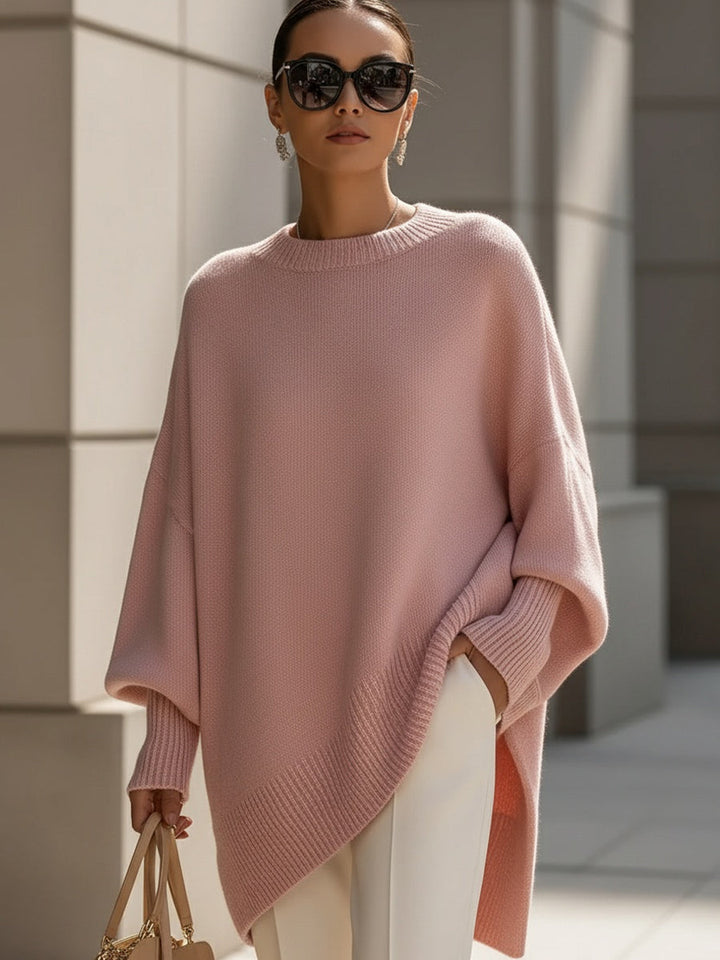 Liv | Oversized Trøje med Rund Hals