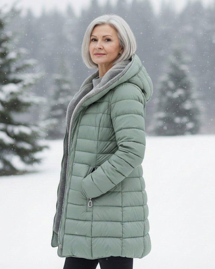 Grace | Varm fleece-dunjakke