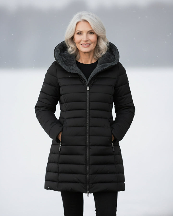 Grace | Varm fleece-dunjakke