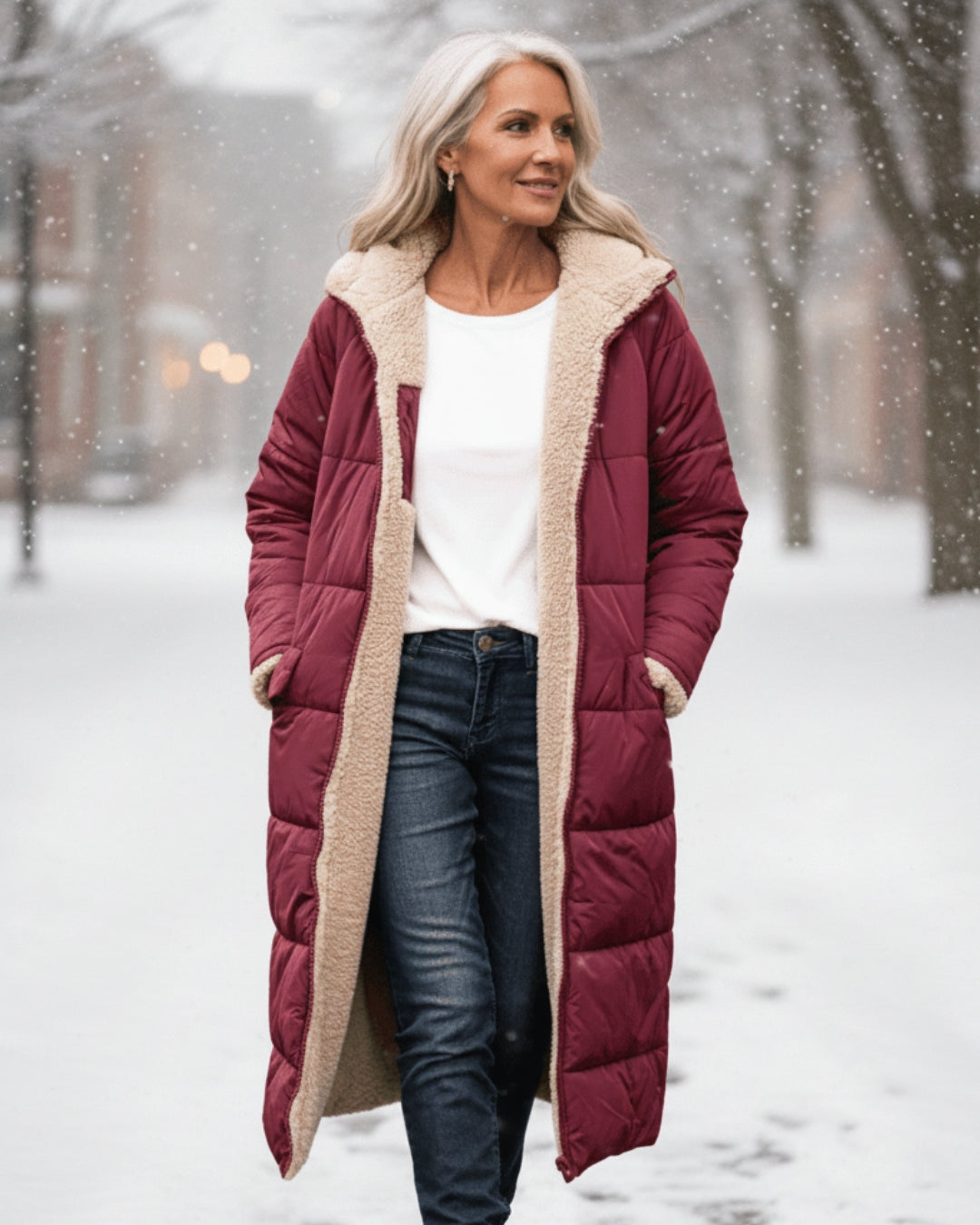 Ingrid | Varm Vinterjakke