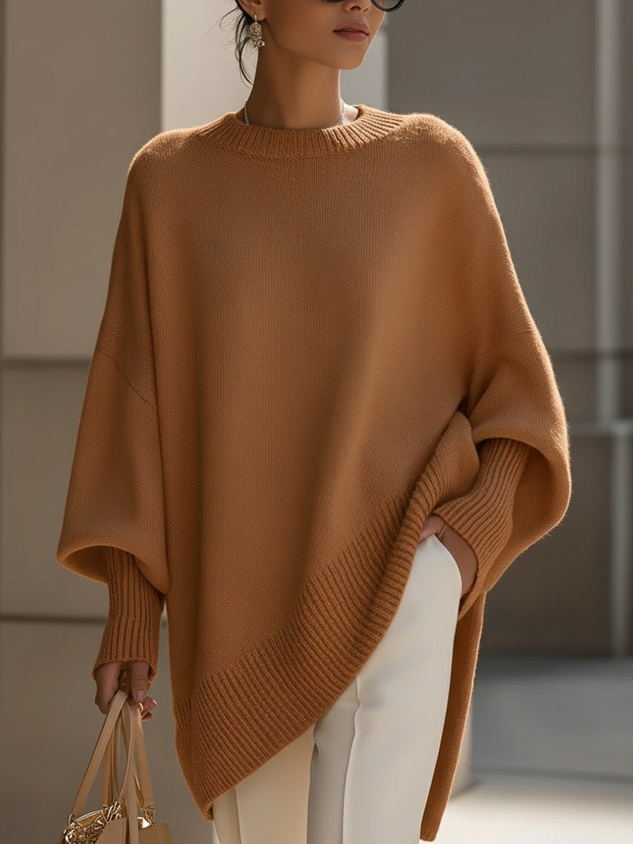 Liv | Oversized Trøje med Rund Hals