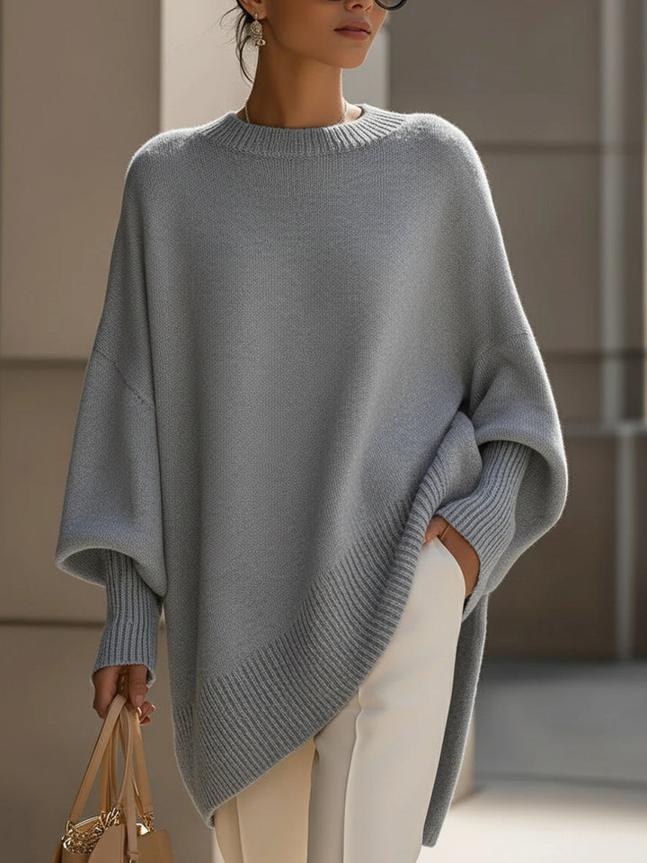 Liv | Oversized Trøje med Rund Hals