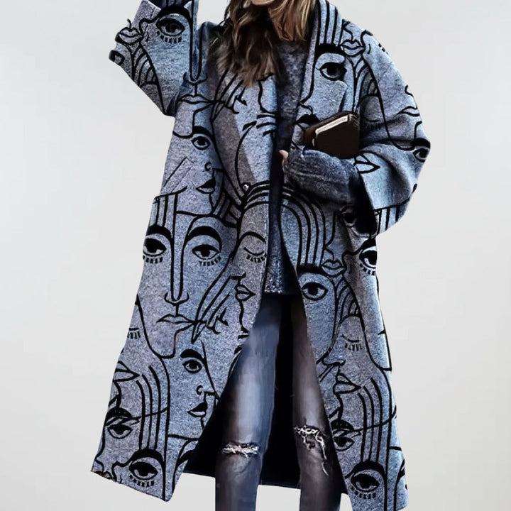 Cille | Elegant longline-frakke