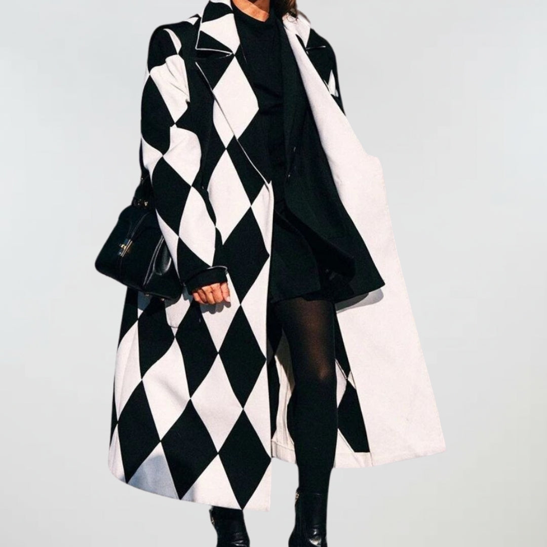Cille | Elegant longline-frakke