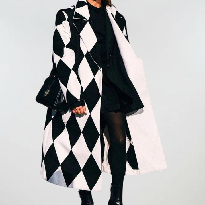 Cille | Elegant longline-frakke