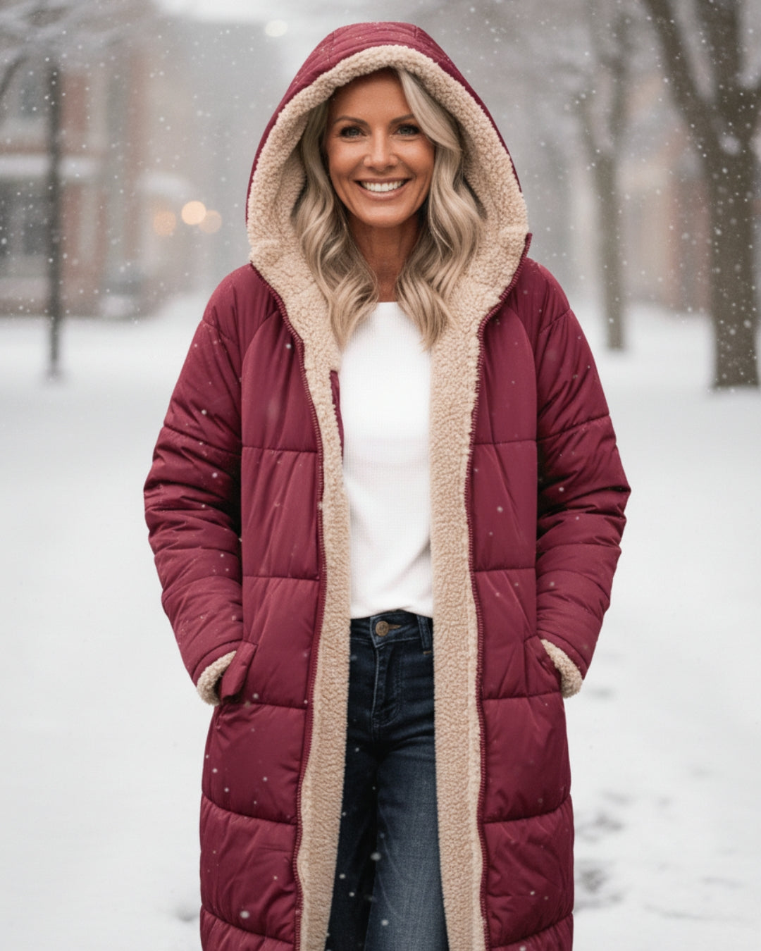 Ingrid | Varm Vinterjakke