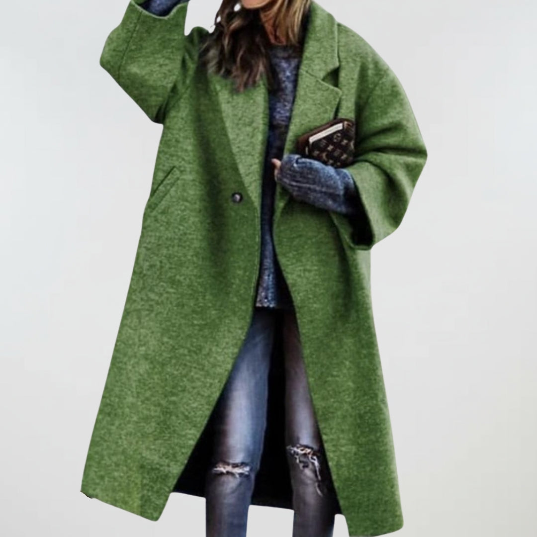 Cille | Elegant longline-frakke