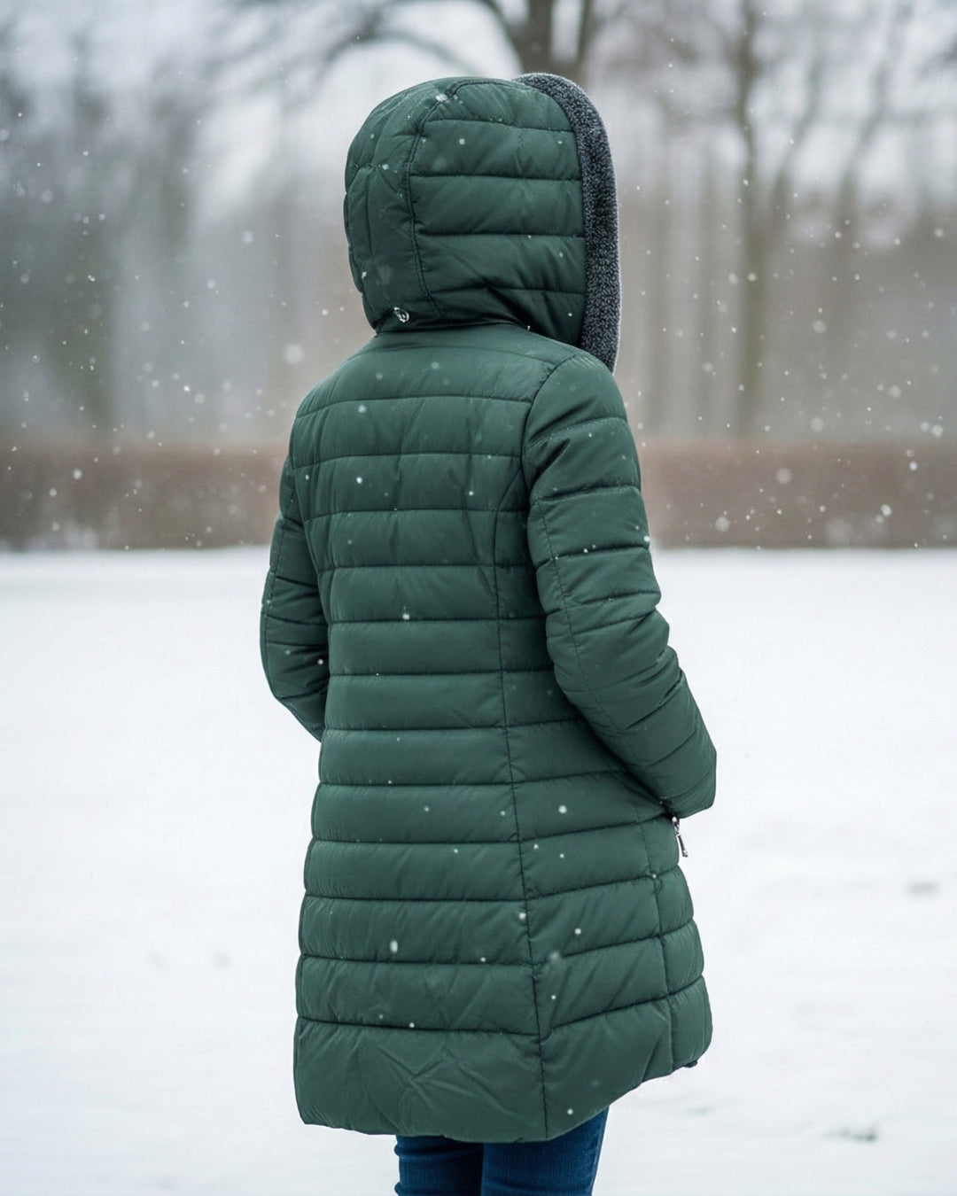 Grace | Varm fleece-dunjakke