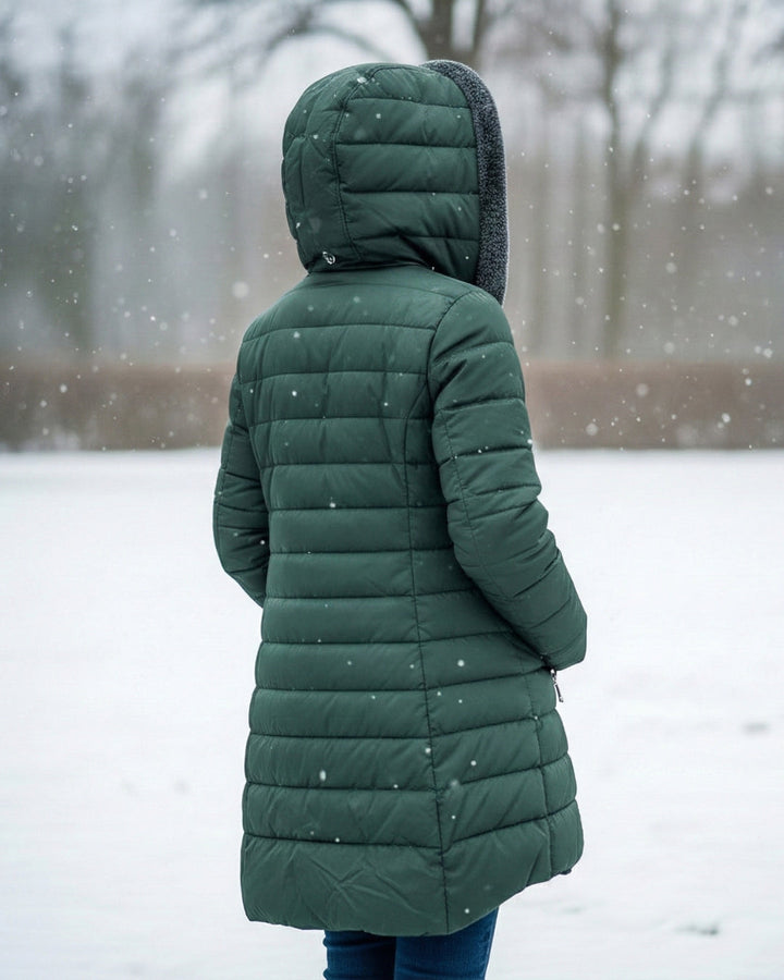 Grace | Varm fleece-dunjakke