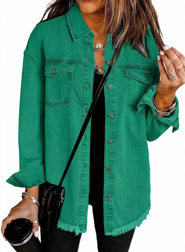 Kamma | Casual lagdelings-denimjakke