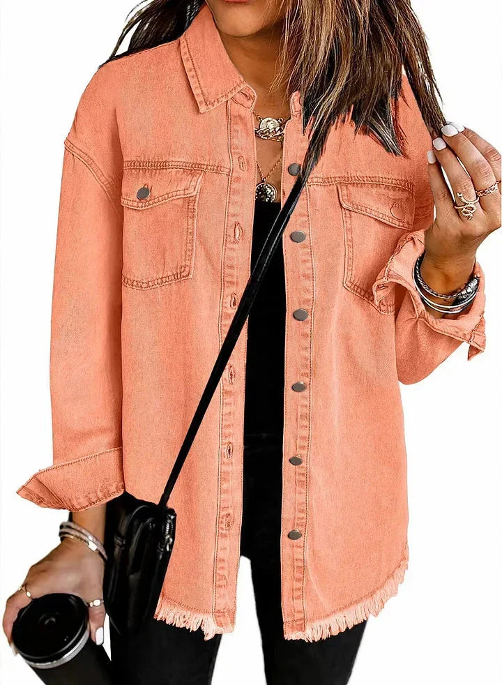 Kamma | Casual lagdelings-denimjakke