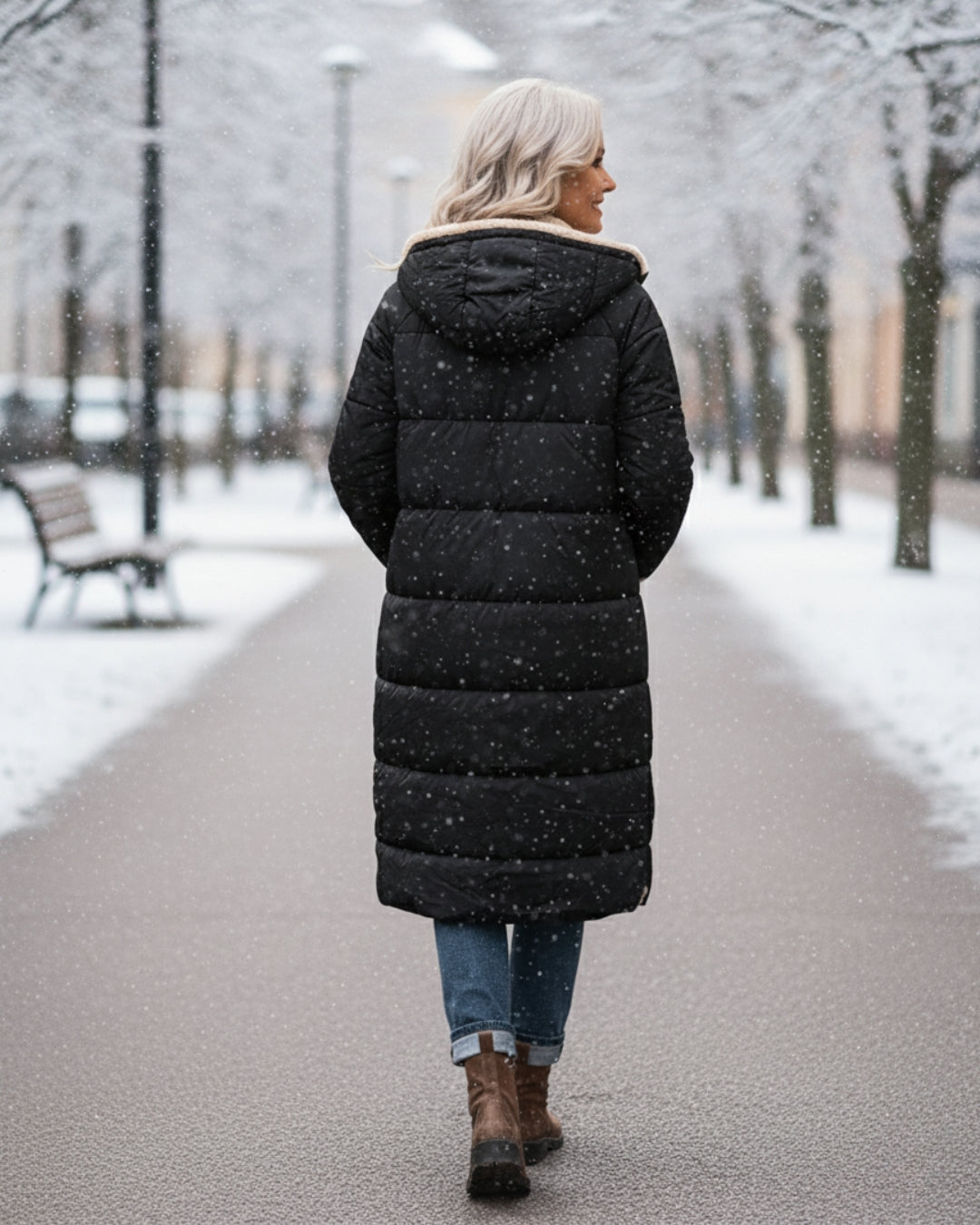 Ingrid | Varm Vinterjakke