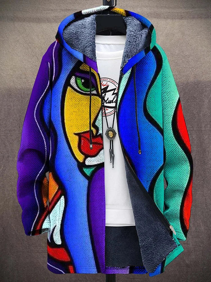 Randi™ | Luksuscardigan med kunstnerisk inspiration