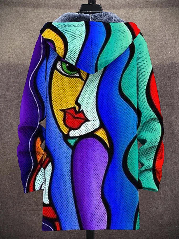 Randi™ | Luksuscardigan med kunstnerisk inspiration