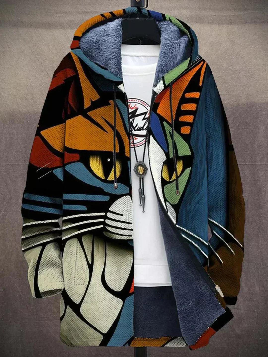 Ingrid™ | Luksuscardigan med kunstnerisk inspiration