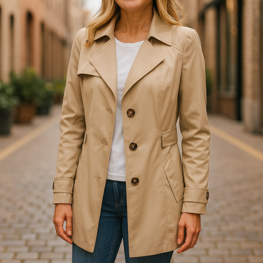 Jamie | Elegant efterårstrenchcoat