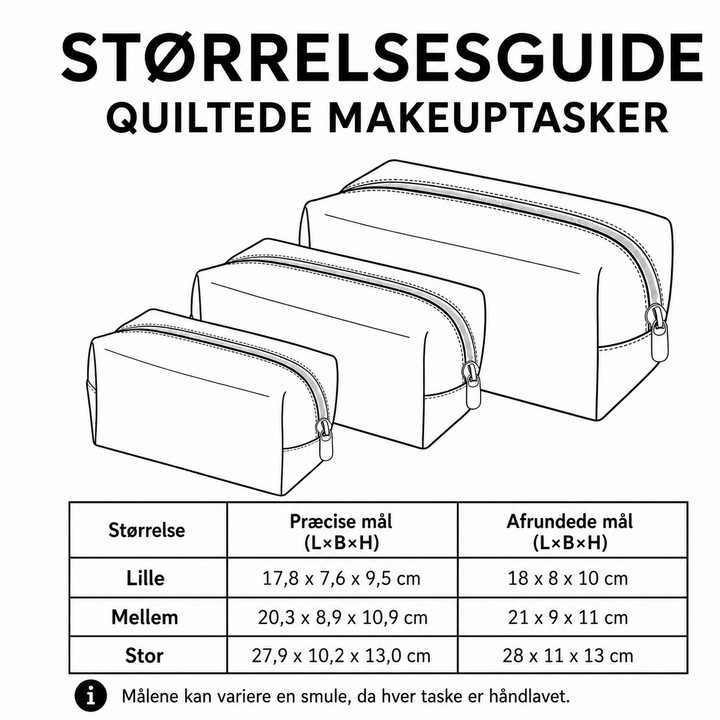 Makeuptaske "Morgensol"