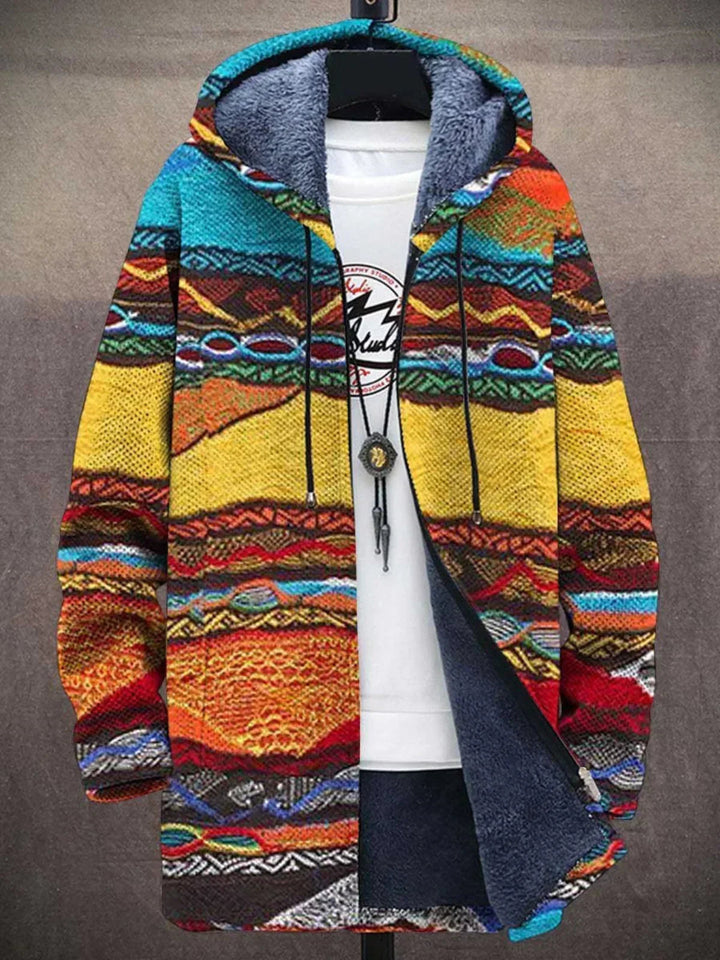 Henriette™ | Luksuscardigan med kunstnerisk inspiration