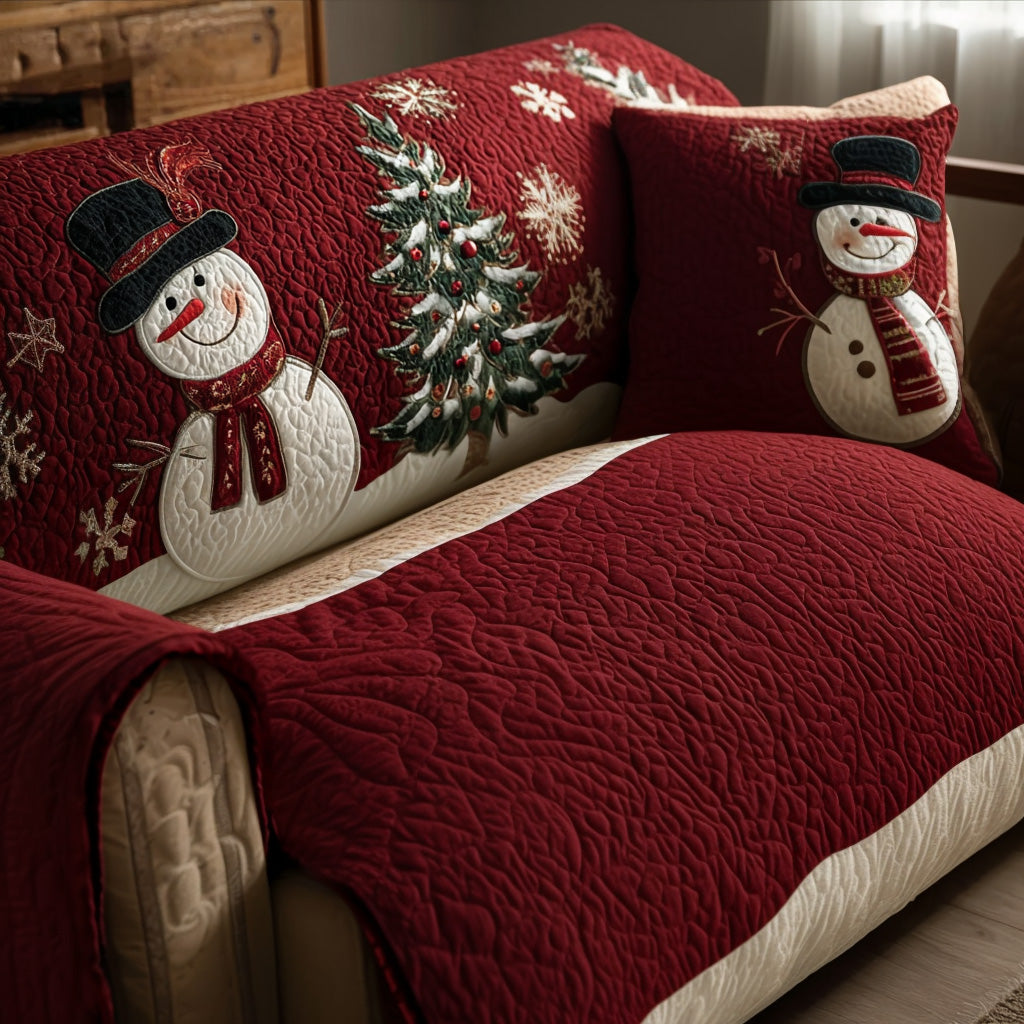Suze - Vatteret sofaovertræk Motif Jul