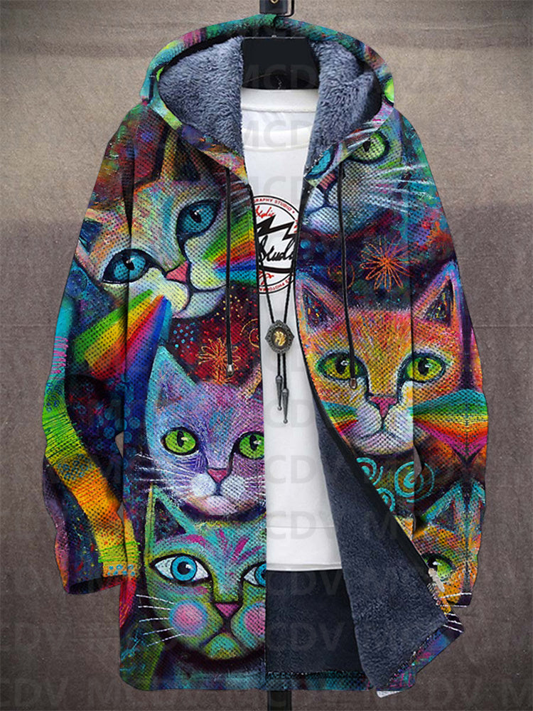 Vibeke™ | Luksuscardigan med kunstnerisk inspiration