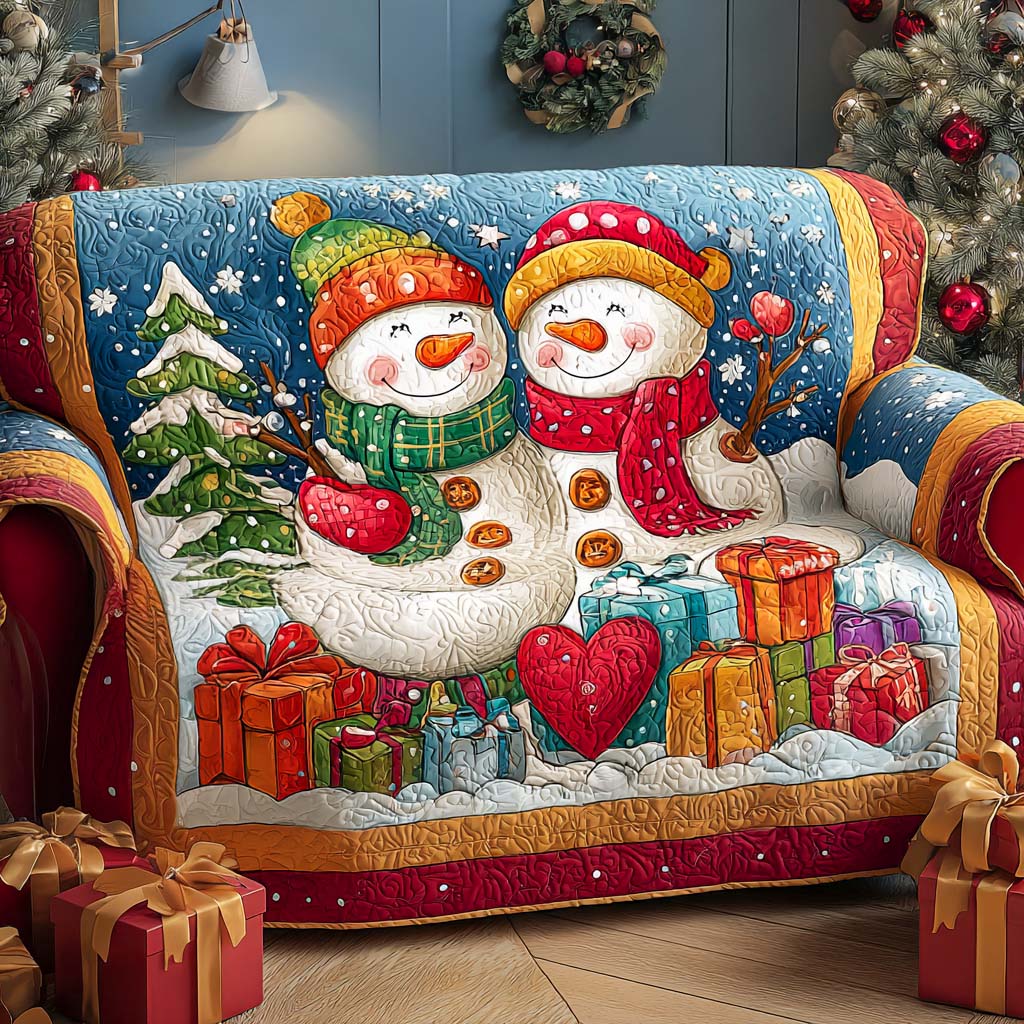 Astrid - Polstret sofaovertræk Motif Jul