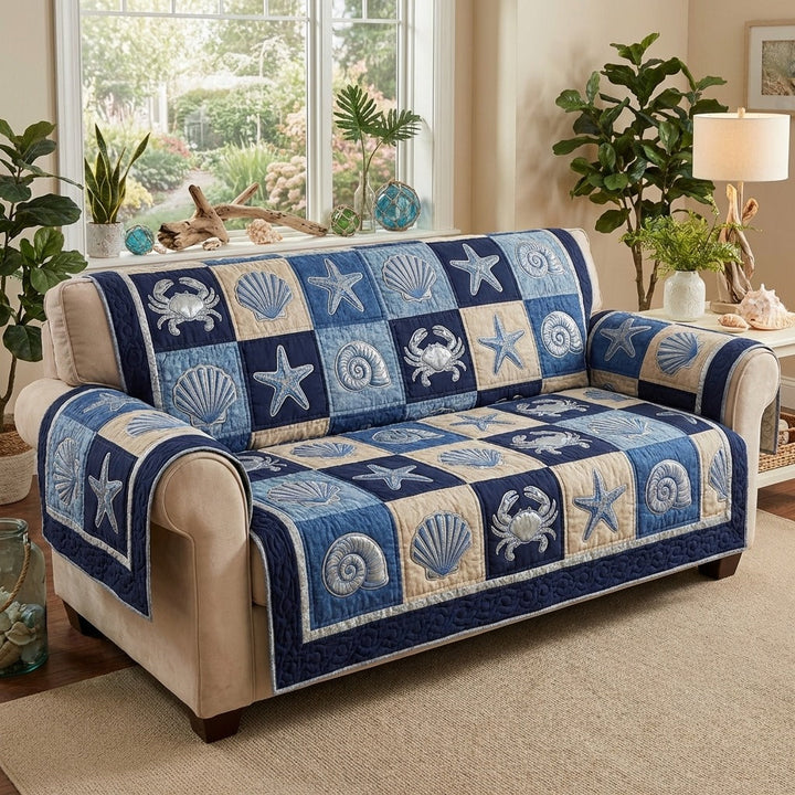 Sophie - Polstret sofa betræk Charme fra Havet