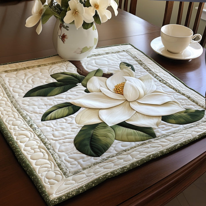 Anouk - Vatteret dækkeserviet Rustik Magnolia Blomstring
