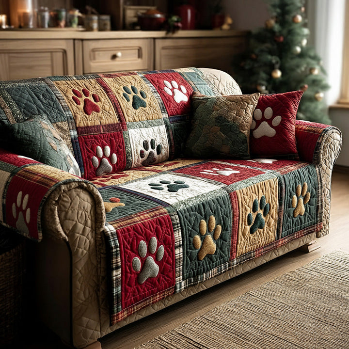 Bernadette - Polstret sofaovertræk Motif Jul
