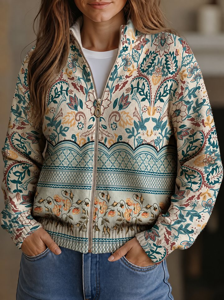 Ingrid | Vintage botanisk blomsterbort-print