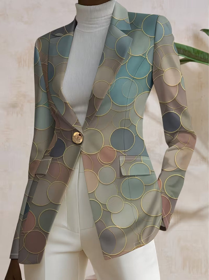 MALOU | BLAZER MED PRIKMOSAIK