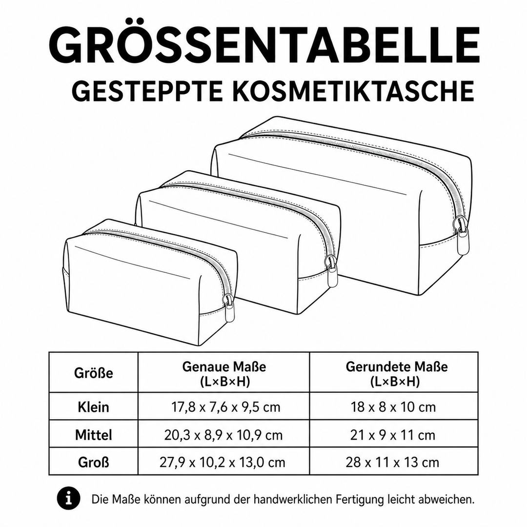 Makeuptaske Fredstegn i Blomster
