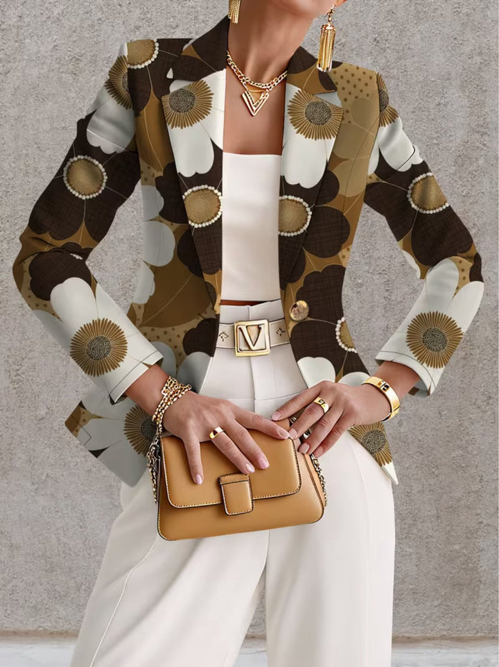NANNA | BLAZER MED MARGERITPRINT