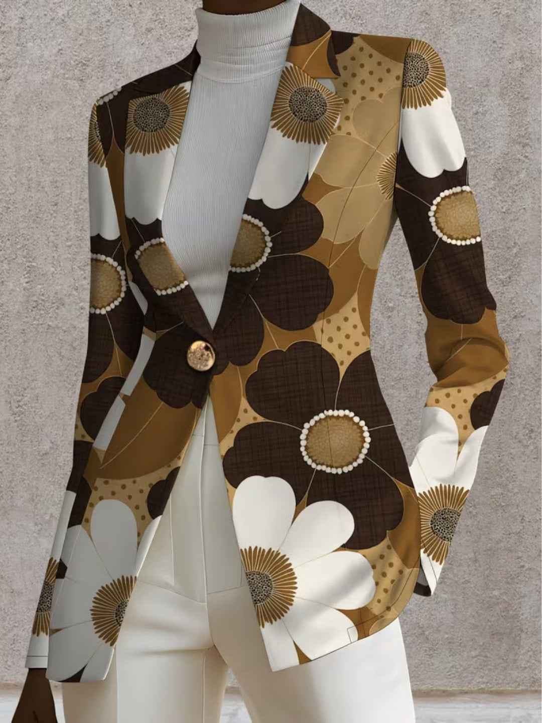 NANNA | BLAZER MED MARGERITPRINT