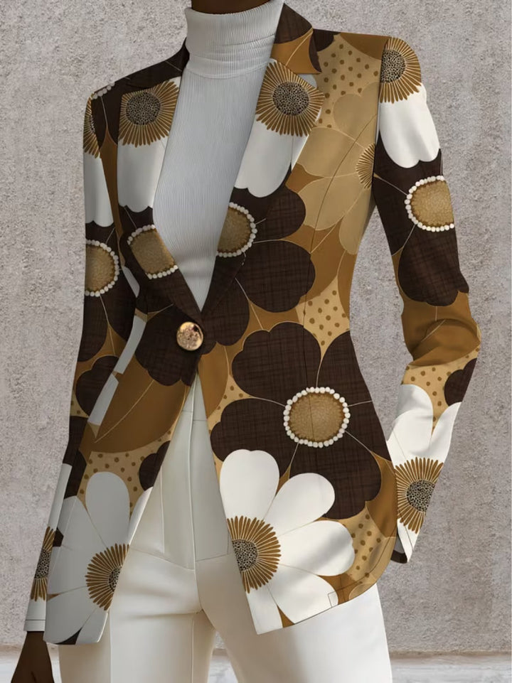 NANNA | BLAZER MED MARGERITPRINT