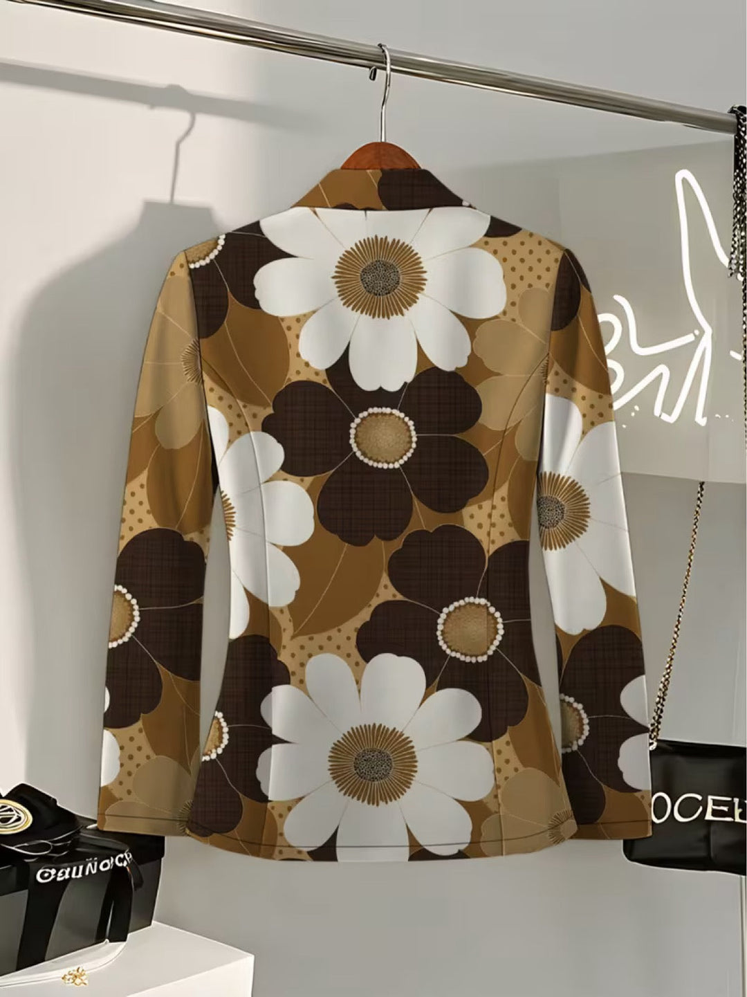 NANNA | BLAZER MED MARGERITPRINT