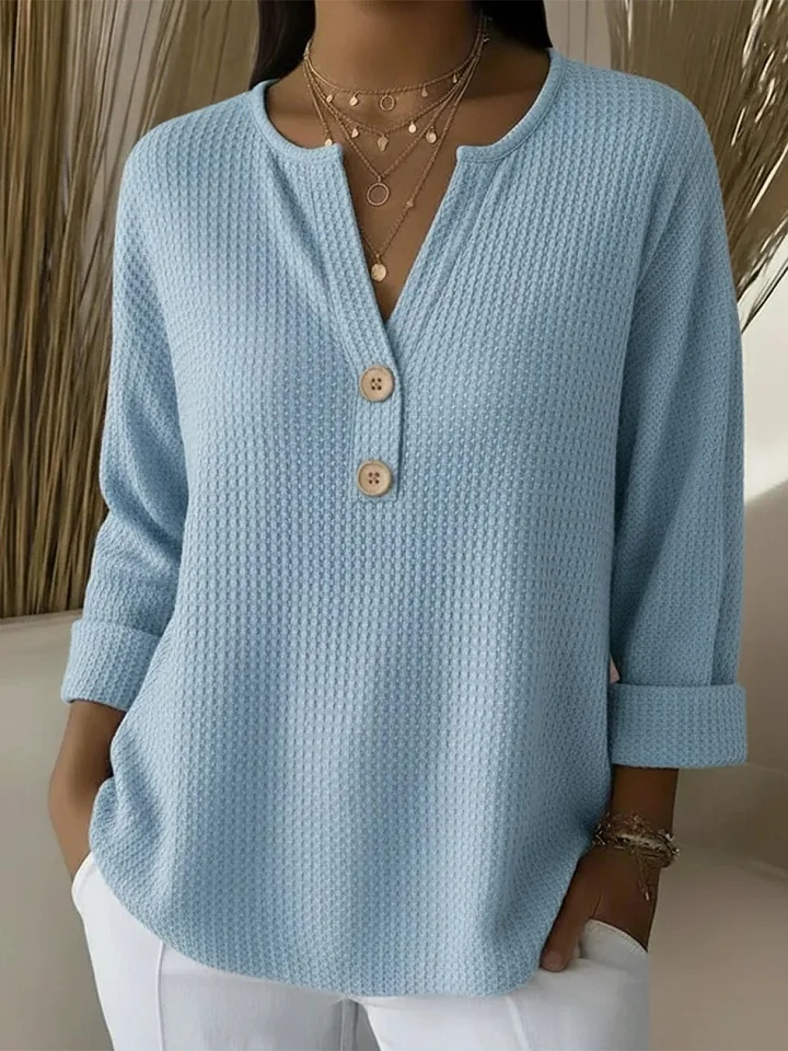 Aaltje | Henley Knaptop