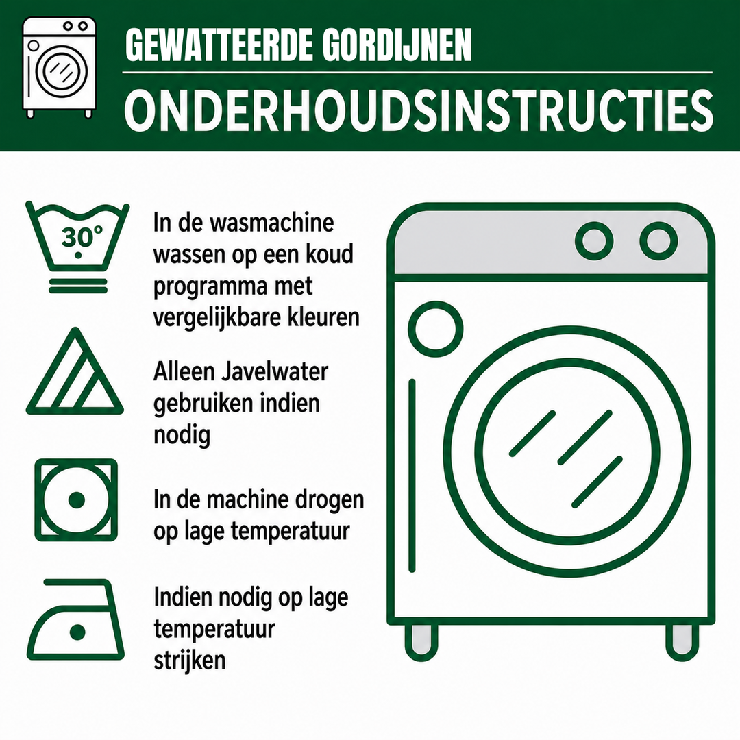Guusje - Vatterede gardiner Tåget Skov