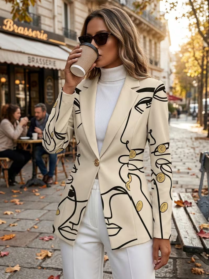 STINE | BLAZER MED STREGTEGNING