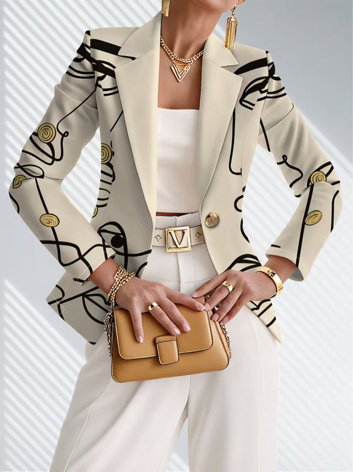 STINE | BLAZER MED STREGTEGNING